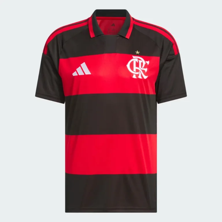 Manto Flamengo Masculina Jogo 1 Adidas 2026 - O Uniforme Oficial dos Rubro-Negros