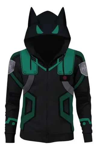Moletom Com Capuz I Hoodie My Hero Academia Series Com