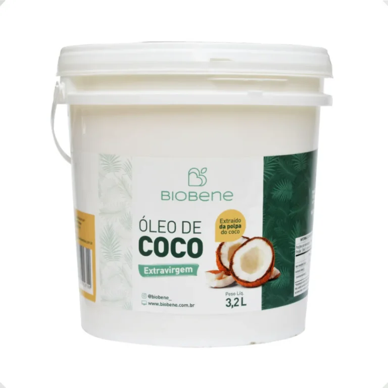 Óleo De Coco Extravirgem Da Polpa Sem Glúten Biobene 3,2l