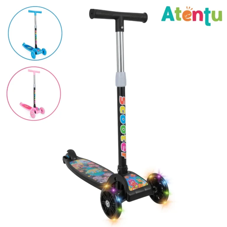 Patinete Infantil 3 Rodas com LED: O Brinquedo Perfeito para Sua Criança