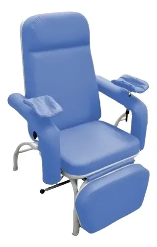 Poltrona Hospitalar Coleta De Sangue Reclinável Comfort