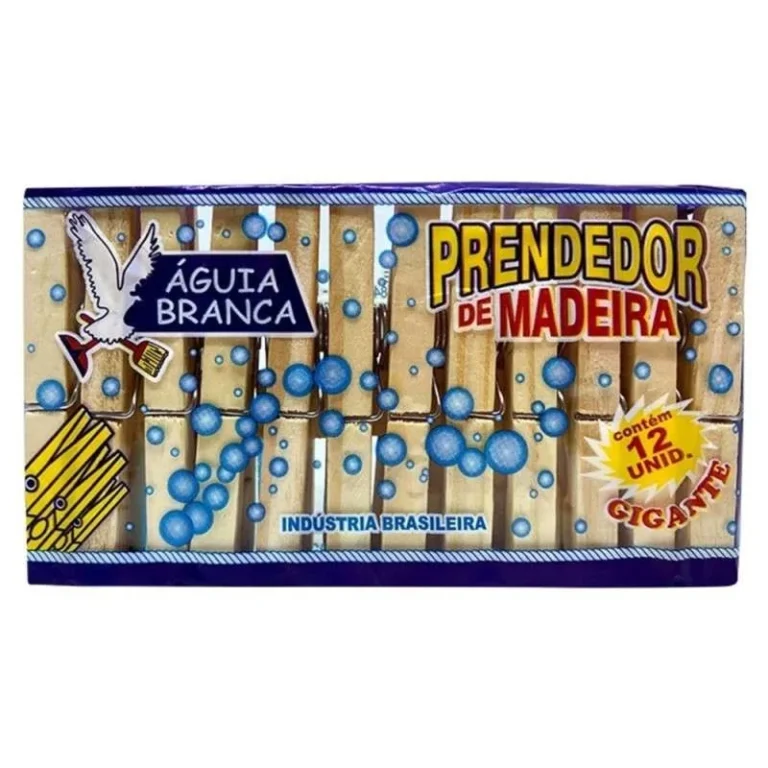Prenedor de Roupa Madeira Águia Branca: O Melhor Aliado para Sua Rotina de Lavagem