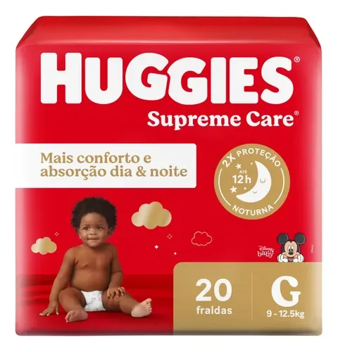 Review da Fralda Huggies Supreme Care G (20 unidades): Por que vale a pena comprar agora