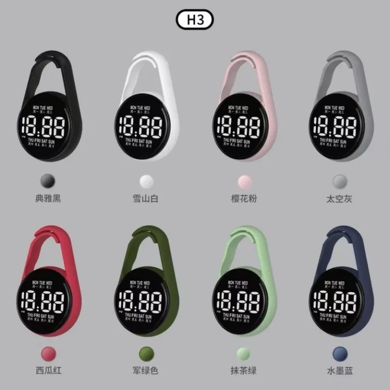 Review do Relógio de Parede LED H3 Impermeável – O Gadget Ideal para Crianças e Estudantes
