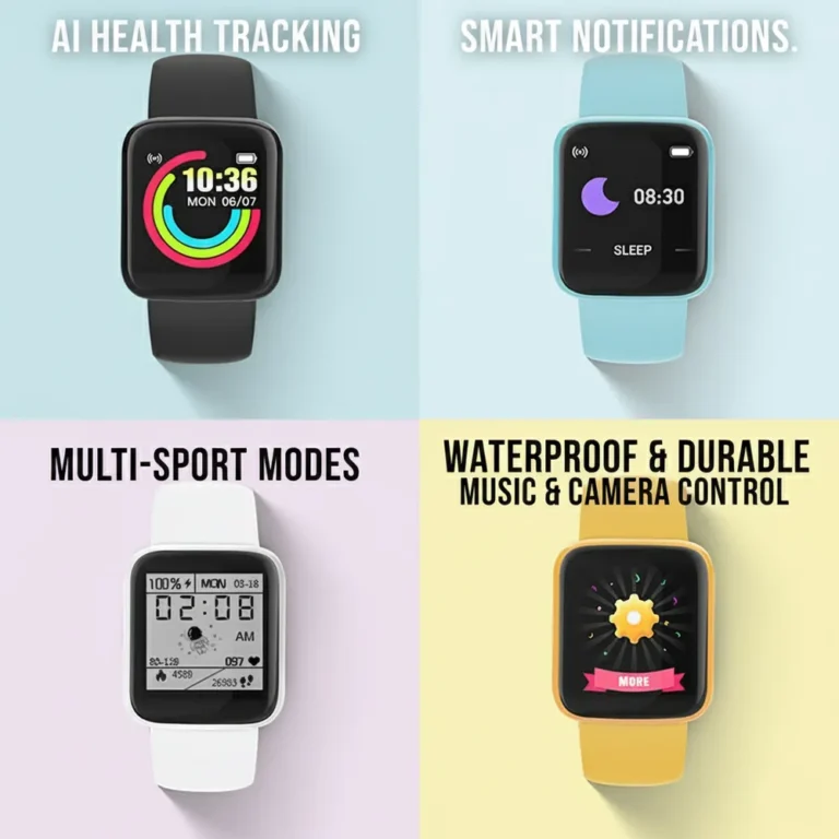 Review do Smartwatch Infantil Y68 – O Relógio que Faz Seu Filho Se Mover e Aprender