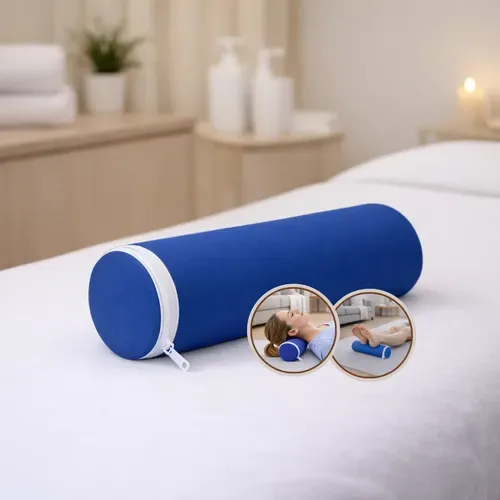 Rolo Posicionador 10x30 Fisioterapia Massagem Apoio Com Capa
