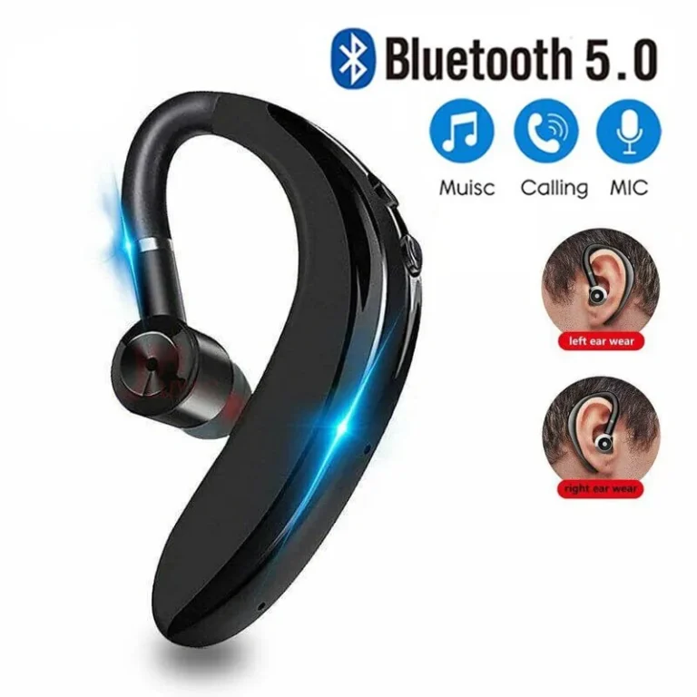 S109 Fone De Ouvido Bluetooth Sem Fio Business Estéreo Esportivo Mãos Livres Com Microfone
