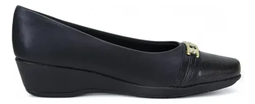 Sapato Anabela Piccadilly 143235 Joanete Feminino