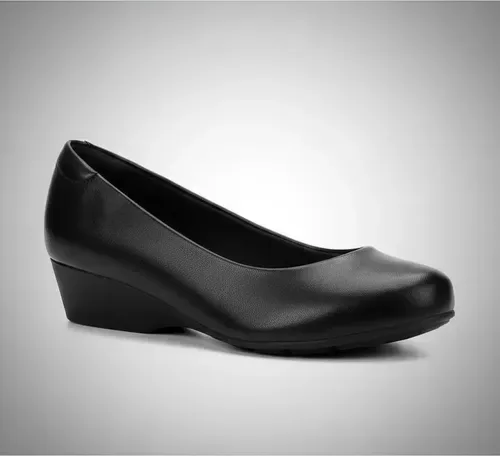 Sapato Scarpin Feminino Modare Ortopédico Anabela Conforto