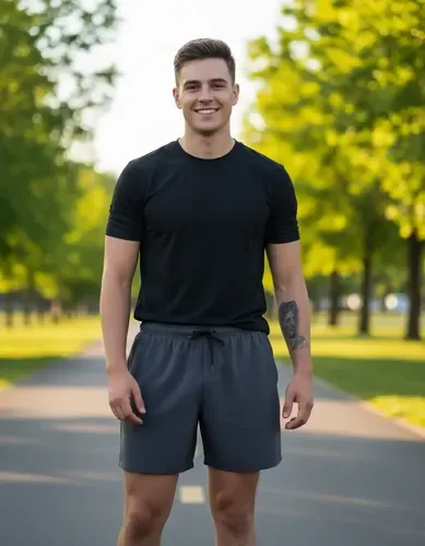 Short Praia Masculino Tactel Elastano Praia Fitness Treino