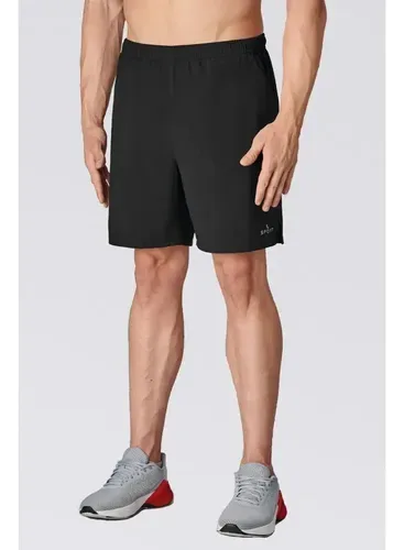Short Running Lupo Masculino Duplo Liso Esporte Conforto