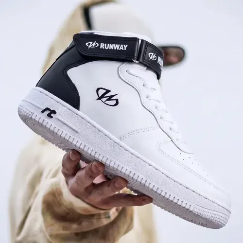 Tênis Bota Sapato Dia A Dia Estilo Retrô Runway Masculino