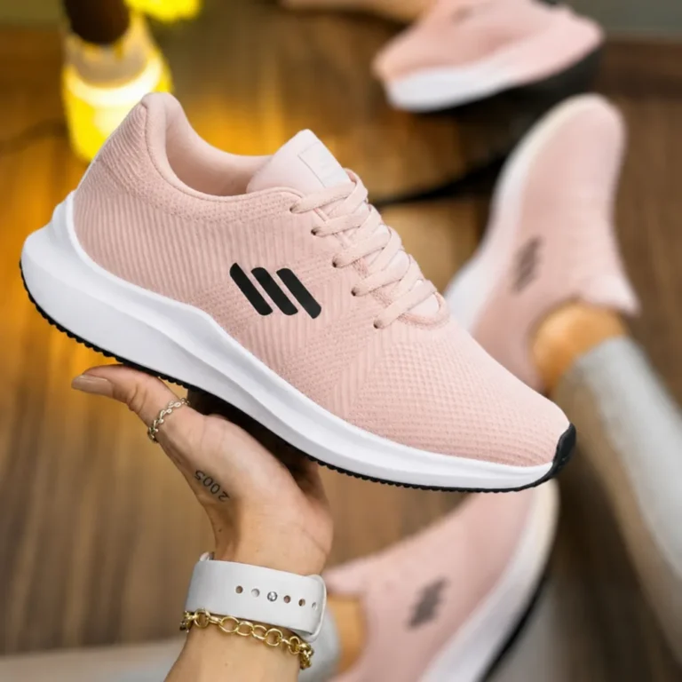 Tênis O2x Feminino Esportivo Confortável Leve Treino Caminhada Corrida Moda Fitness