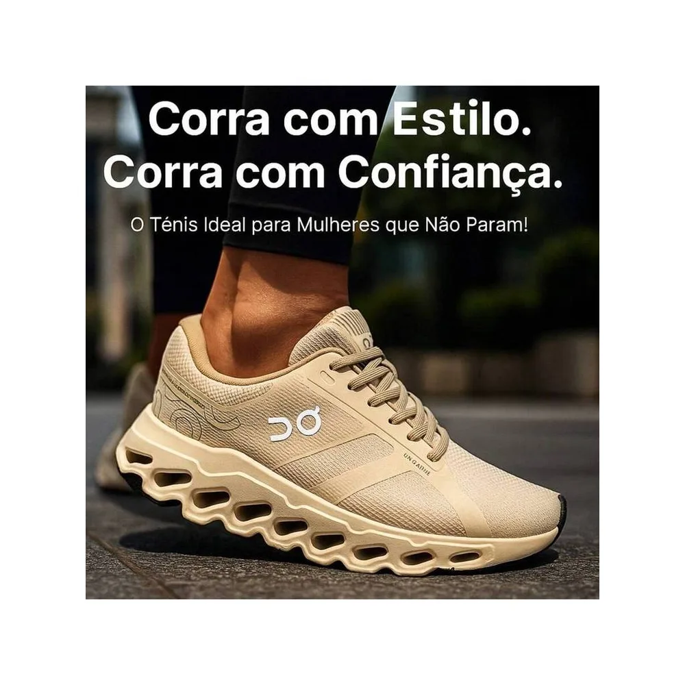 Tênis Unissex Cloud – Confortável Moderno Estiloso e Expandido Solado Tamanhos 34 a 43 Ideal para Atividades Diárias]