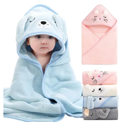 Toalha De Banho Bebê Capuz Roupão Infantil: O Item Essencial para o Seu Bebê!