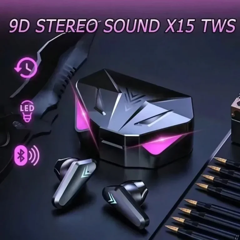 X15 Fone De Ouvido para Jogos Bluetooth 5.Tws Stereo Ultra Baixa Latency Gaming Headset