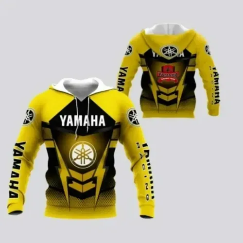 Yw Moda Trendy Estampada Em Toda A Yamaha! Moletom Com Ca