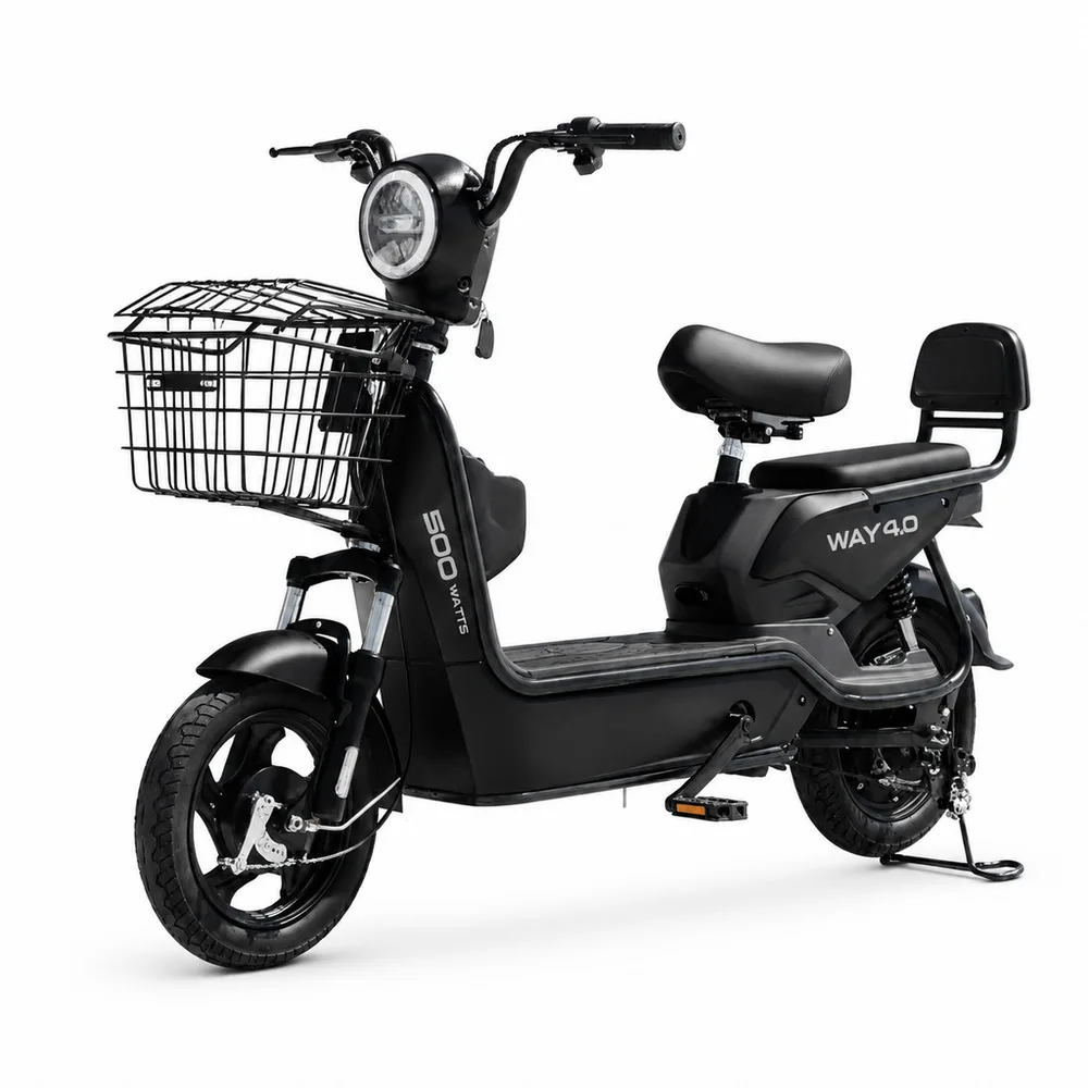 Bicicleta Elétrica Scooter Mova Way 4.0 500w 48v Lítio