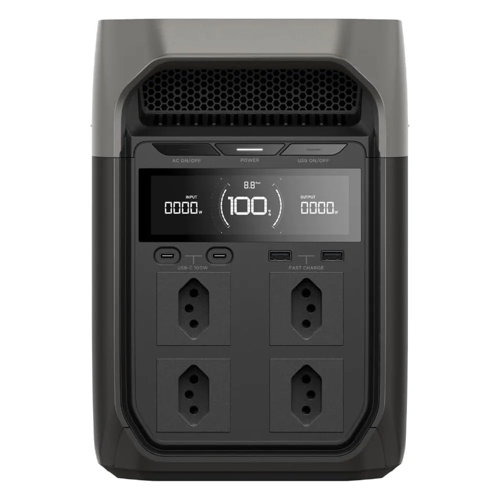 Ecoflow Delta 3 BR 120V Gerador Estacao Energia Portatil