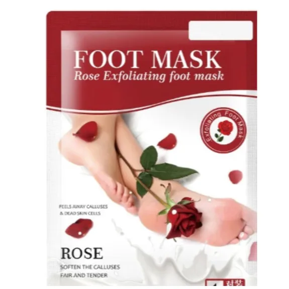 Máscara de Pé Meias Esfoliantes Remover Pele Morta Efero Putimi LAVANDA, ROSA, ALOE VERA