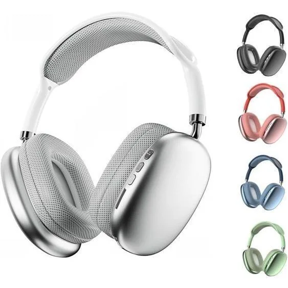 P9 Air Bluetooth Music Fone De Ouvido Estéreo Sem Fio Com Microfone PRETO