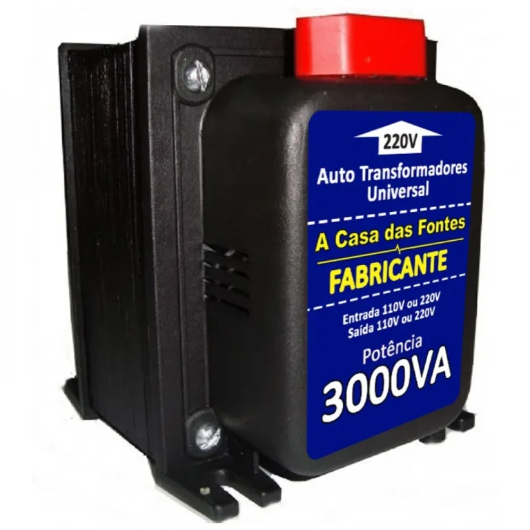 Transformador 3.000va bivolt Maquina Lavar , Ventilador